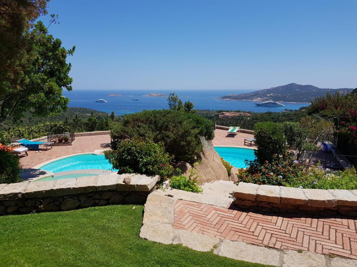 Sardinia Family Villas - Villa Carmen With Sea View And Pool Porto Cervo Extérieur photo