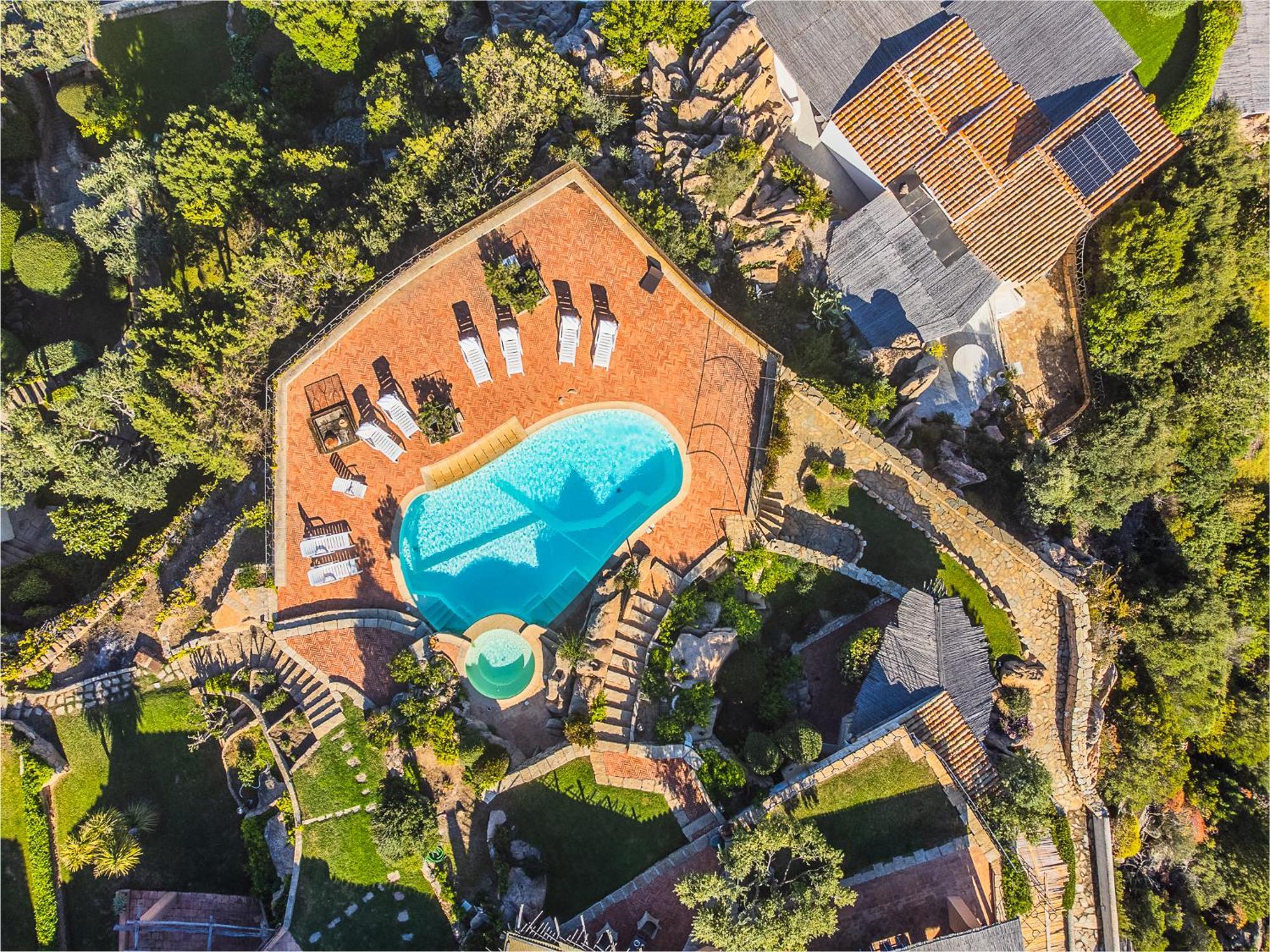 Sardinia Family Villas - Villa Carmen With Sea View And Pool Porto Cervo Extérieur photo