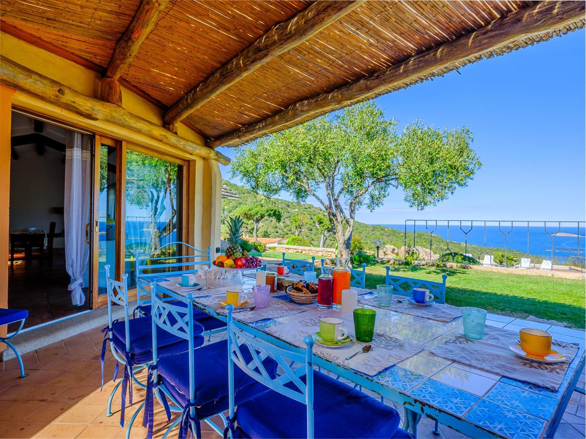 Sardinia Family Villas - Villa Carmen With Sea View And Pool Porto Cervo Extérieur photo