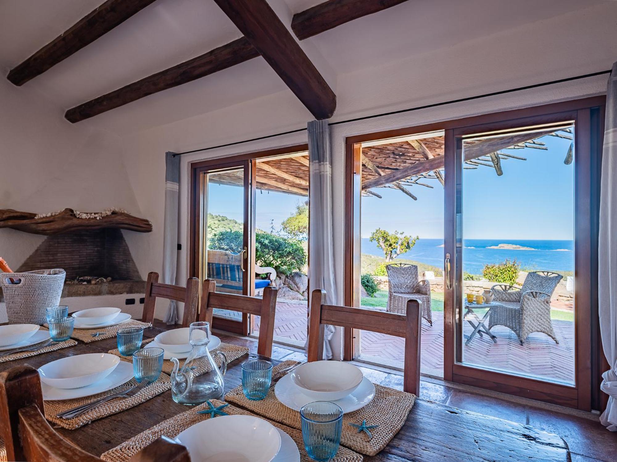 Sardinia Family Villas - Villa Carmen With Sea View And Pool Porto Cervo Extérieur photo