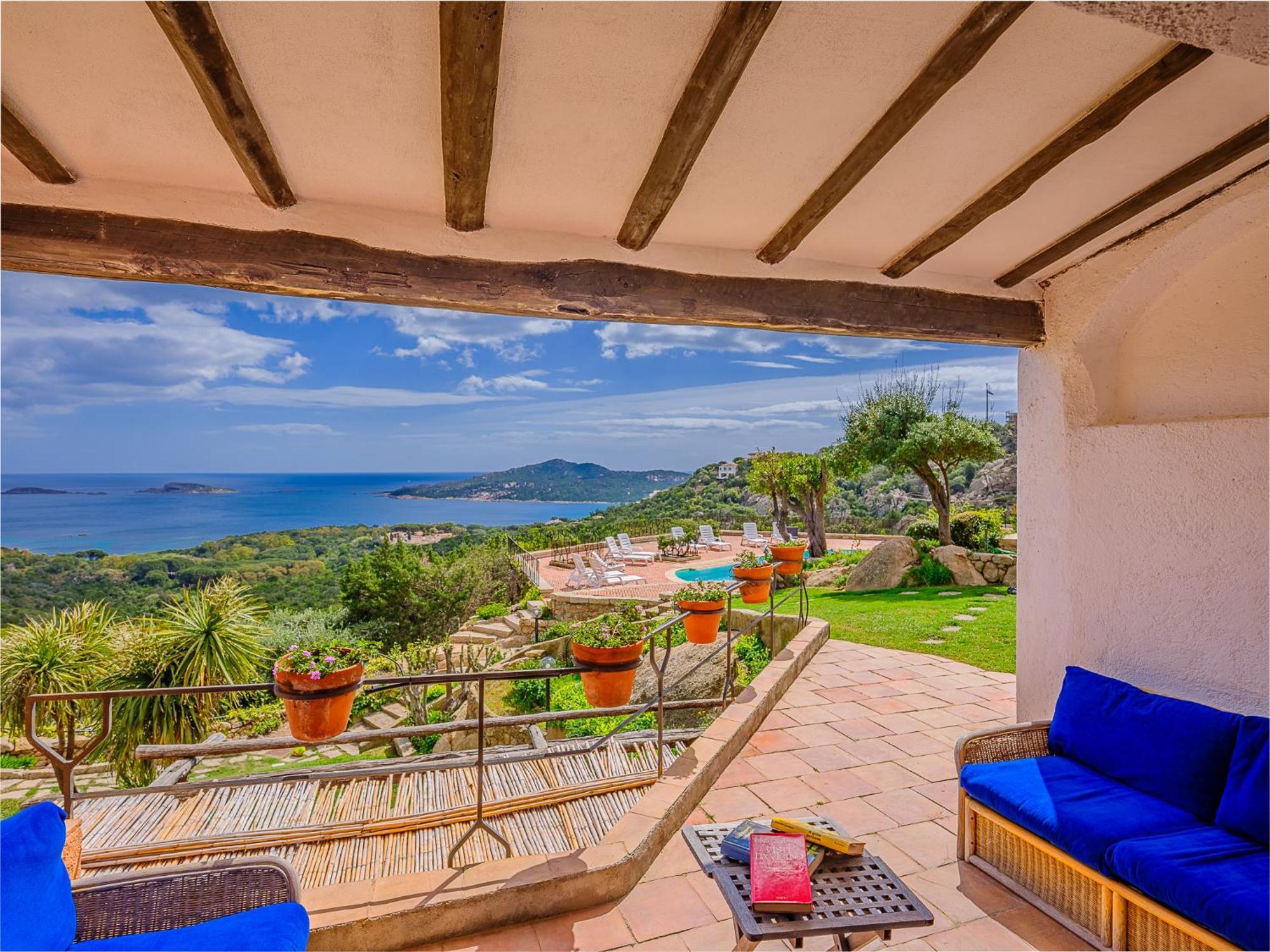 Sardinia Family Villas - Villa Carmen With Sea View And Pool Porto Cervo Extérieur photo