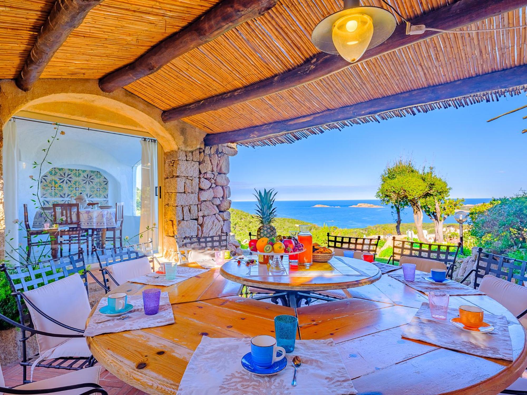 Sardinia Family Villas - Villa Carmen With Sea View And Pool Porto Cervo Extérieur photo